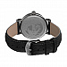 Timex® Standard XL 43mm Leather Strap - Silver + Black
